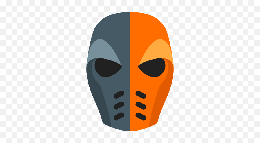 Deathstroke Icon - Free Download Png And Vector Deathstroke Icon Emoji,Flat Emoji