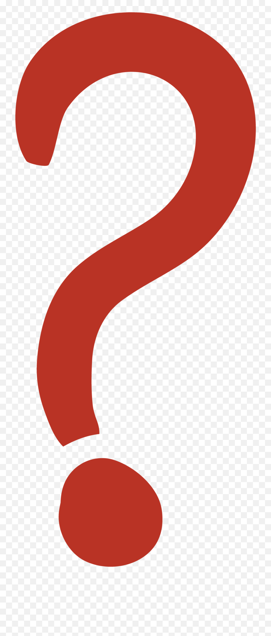 Red Question Mark Png - Dot Emoji,Emojis De Signos De Interrogacion