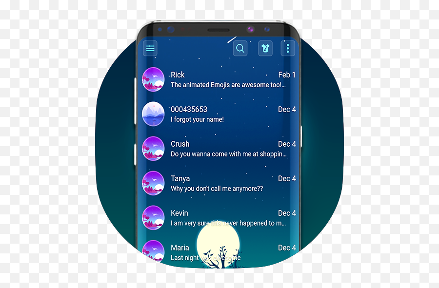 App Insights Blue Messenger Sms Theme Apptopia - Smartphone Emoji,Emojis For Call Me