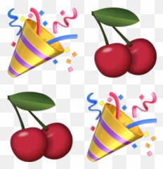 Ellipse Magazine - Sex Talk Party Hat Clubhouse App Emoji,Cherries Emoji