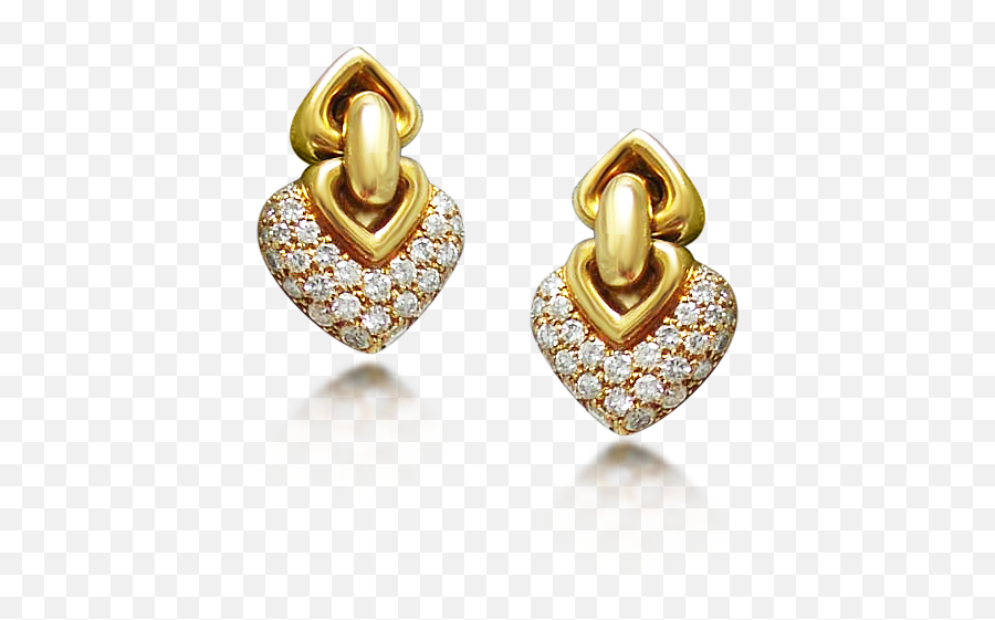 Earrings Sticker By G - Gold Diamond Earrings Png Emoji,Emoji Earrings