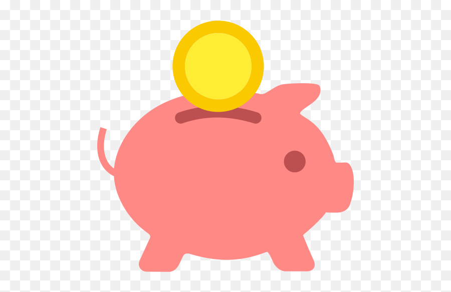 Piggy Bank Icon Png And Svg Vector Free - Piggy Bank Vector Png Emoji,Fuzzy Emoji Piggy Bank
