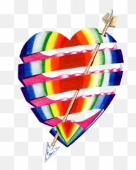Many Colors - Girly Emoji,Multicolored Heart Emojis