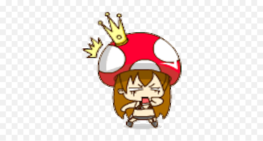Mushroom Girl - Fictional Character Emoji,Iphone Mushrooms Emoji