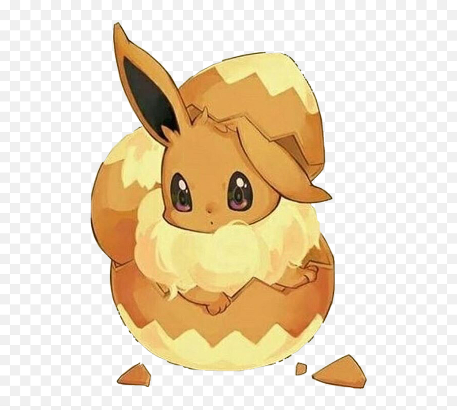 Eevee Kawaii Pokemon Sticker - Eevee Kawaii Emoji,Pokemon Eevee Emoji Gif