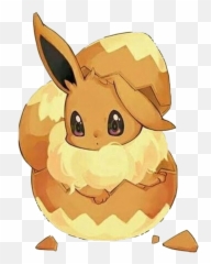 Eevee Kawaii Pokemon Sticker - Eevee Kawaii Emoji,Pokemon Eevee Emoji Gif