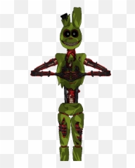 Pixilart - Stylized Springtrap By Inderflame Stylized Springtrap Emoji,Fnaf My Emoji Springtrap
