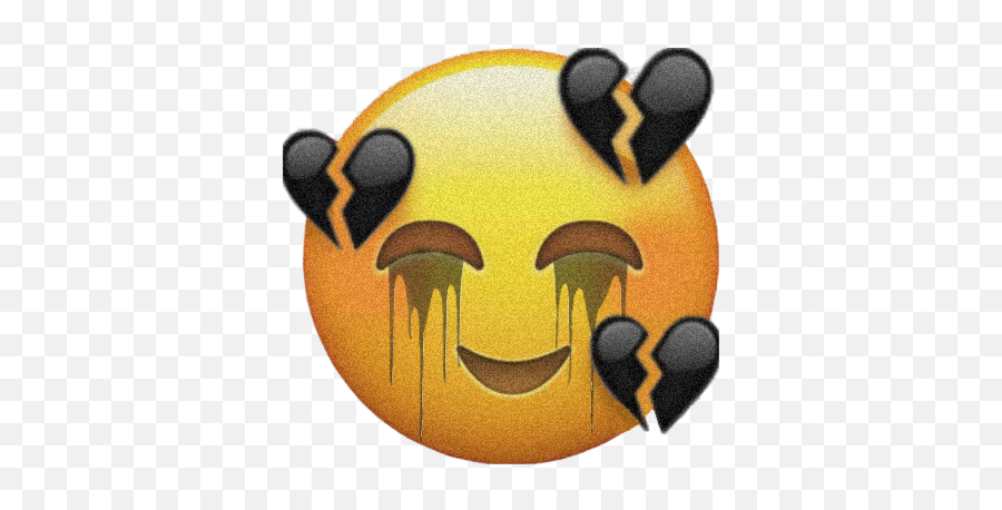 Corazon Roto Corazon Heart Sticker By Juliattack - Emoji Con Corazones Rotos,Emoji Triste