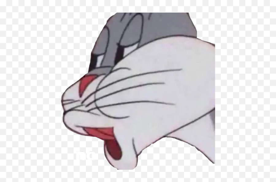 Telegram Sticker 21 From Collection Lady Lilith 2 - No Meme Bugs Bunny Blank Emoji,Memes Para Contestar Emojis