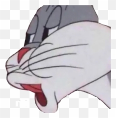 Telegram Sticker 21 From Collection Lady Lilith 2 - No Meme Bugs Bunny Blank Emoji,Memes Para Contestar Emojis