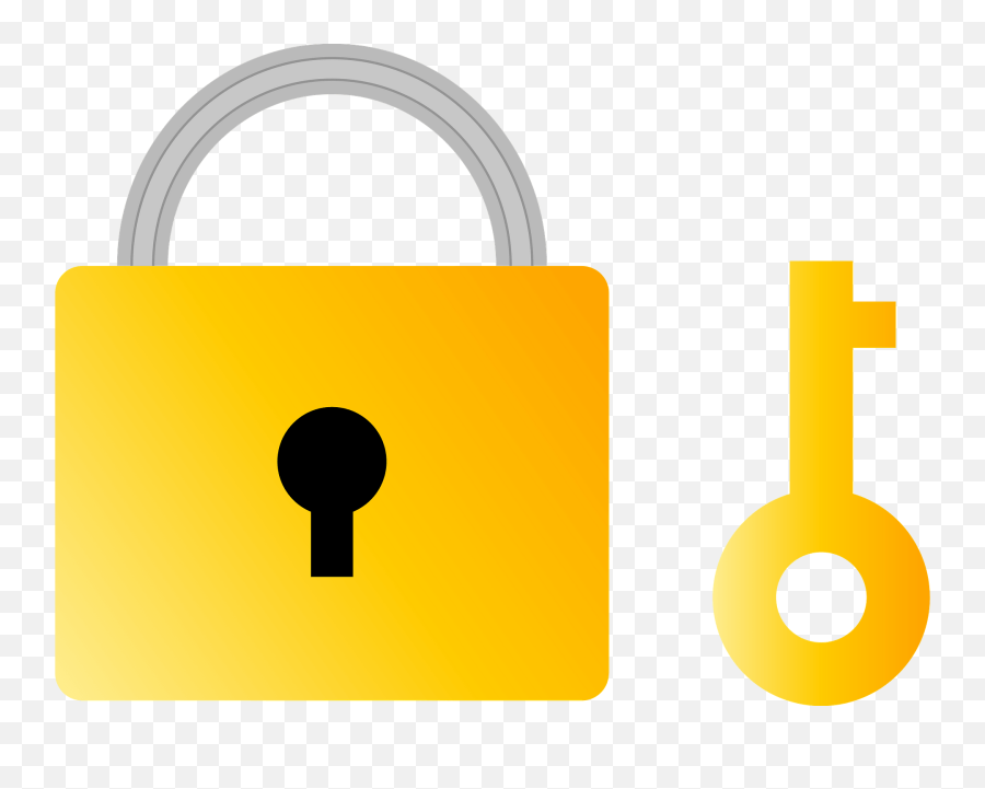 Padlock And Key Clipart - Clip Art Lock And Key Emoji,Open Lock Emoji
