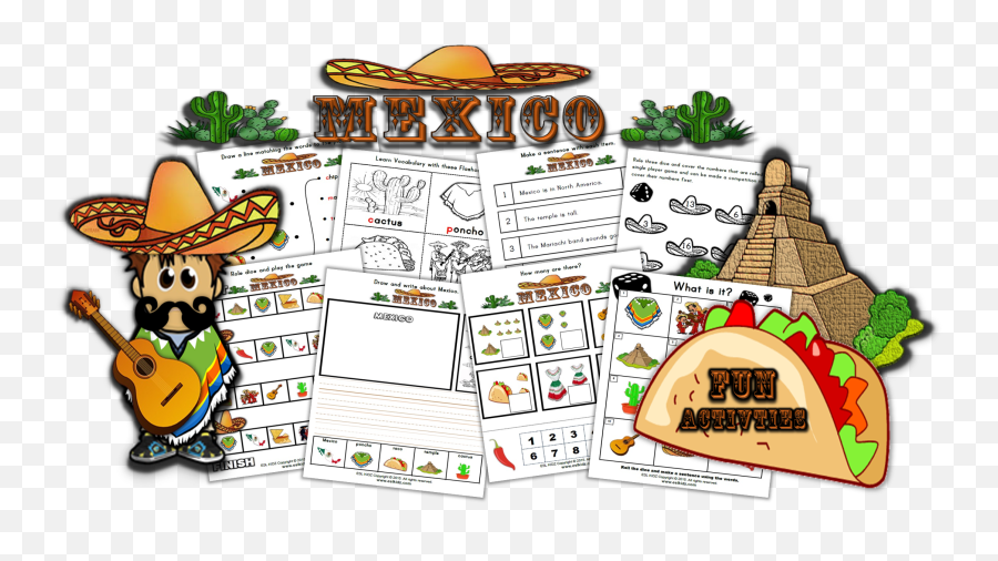 Mexico Worksheets - Preschool Mexico Worksheet Emoji,Children's Emotions Worksheets