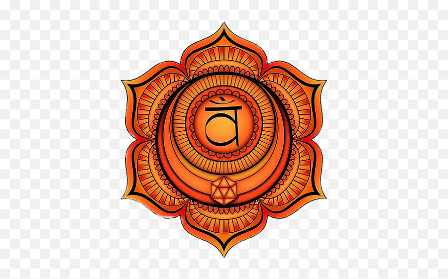 Sacral Chakra Chakra Library - Sacral Chakra Symbol Emoji,Chakra Emotion Creativity