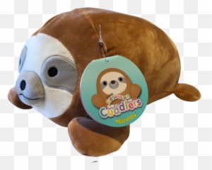 Squishmallows Cuddlers 9 Inch Lying Down Simon The Sloth Pillow Plush Toy Emoji,Emotions Chewbacca
