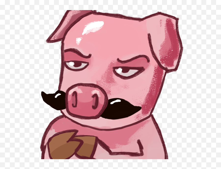 Scuffed Zoilm Till Someone Makes A Better One Pausechamp Zoil Emoji,Cute Pig Emoticon