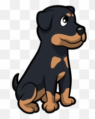 Rottwemoji - Dog Rottwheiler Emoji,Rottweiler Emoji