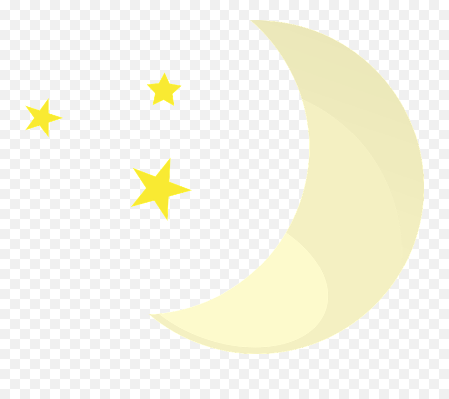 Moon Stars Night - Free Vector Graphic On Pixabay Emoji,Waether Emojis
