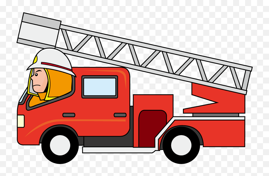 Clip Art Firetruck Cartoon Clipartix - Fire Truck Cartoon Fire Truck Png Cartoon Emoji,Garbage Truck Emoji
