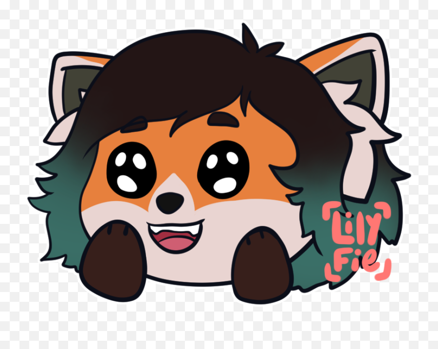Red Panda Fox Admiring Emoji By Kr1st3n - Fur Affinity Dot,Panda Emoji