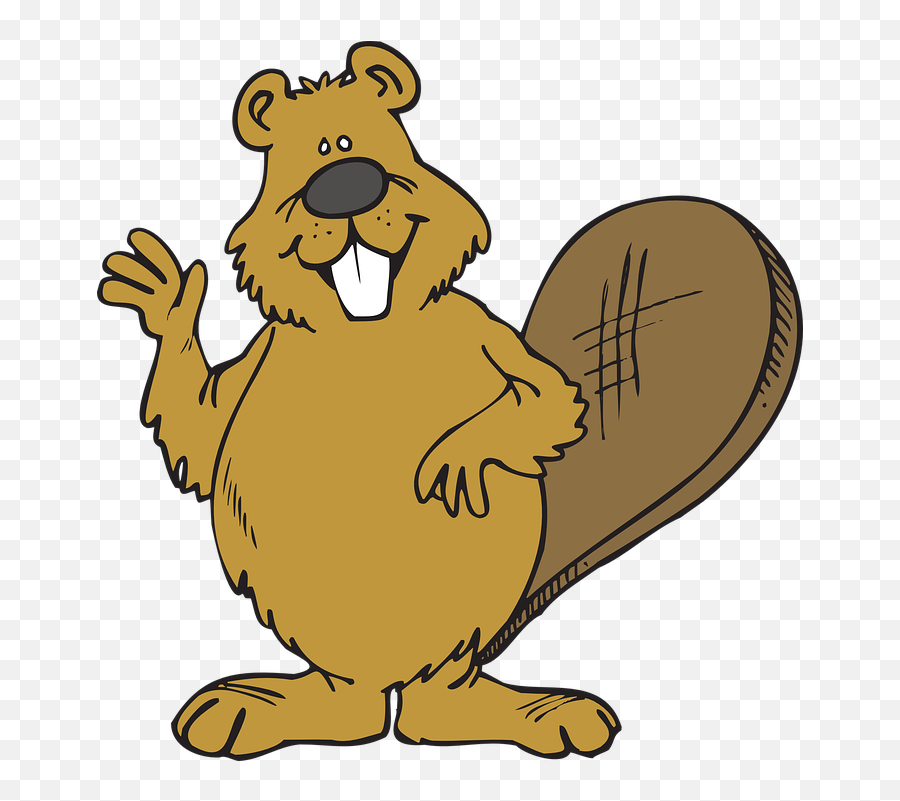 Angry Beavers Png - Beaver Animal Friendly Waving Hello Emoji,Beaver Emoji