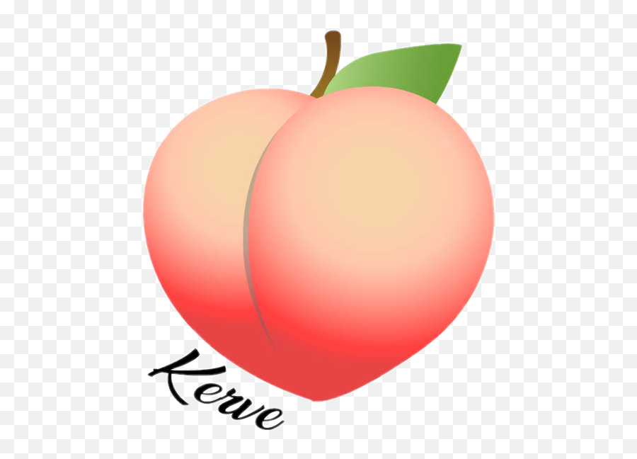 Kim U2014 Kerve Emoji,Peach Butt Emoji