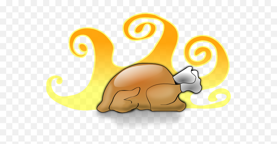 Cooked Turkey Clipart 2 - Broiler Comic Emoji,Cooked Turkey Emoji
