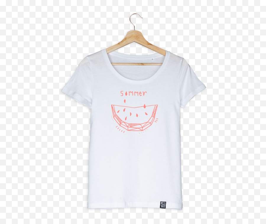 Oversize Shirt Summer Melon White - Short Sleeve Emoji,Zipped Lip Emoticon