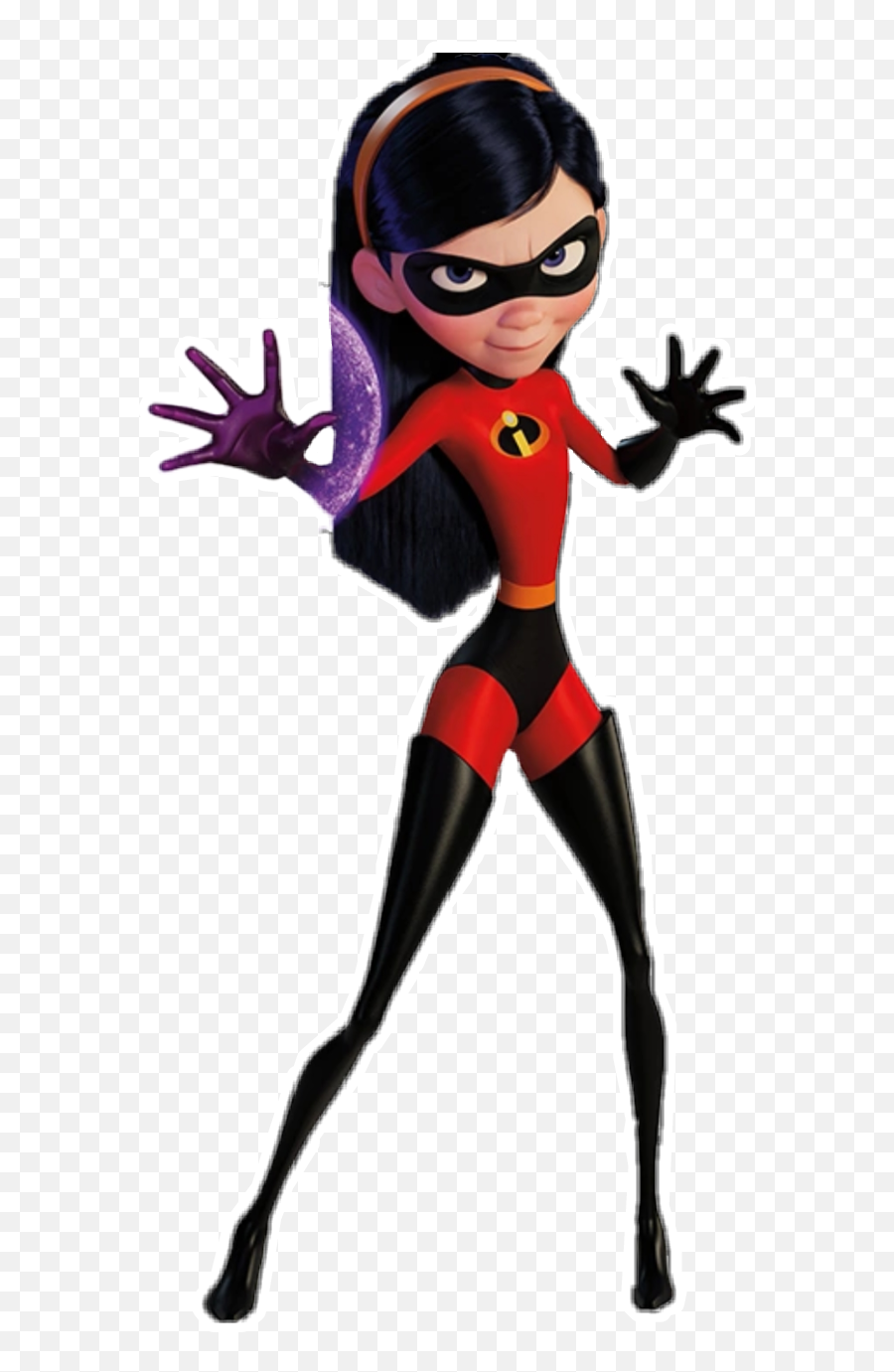 Violet Incredibles Sticker - Violet Incredibles Png Emoji,The Incredibles Emoji