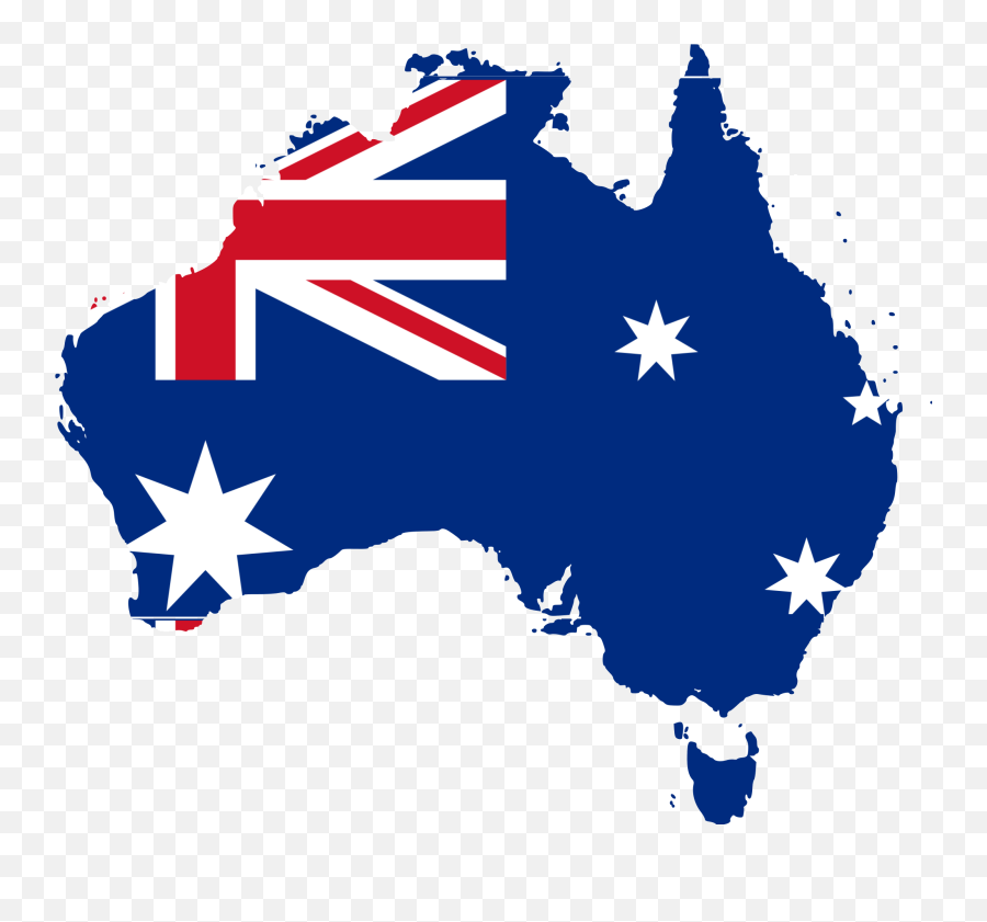 Australian Flag On Australia Clipart - The Tisch Family Zoological Gardens Emoji,Australian Flag Emoji