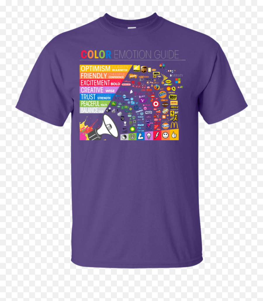 Color Emotion Ultra Cotton T - Shirt Cameron Boyce Shirt Emoji,Purple Color Emotion