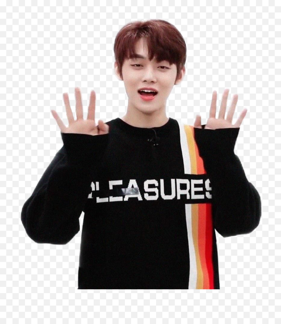 Yeonjun Txt Png Yeonjunpng Sticker By Kimu2014chy - Crew Neck Emoji,Chy Emoji