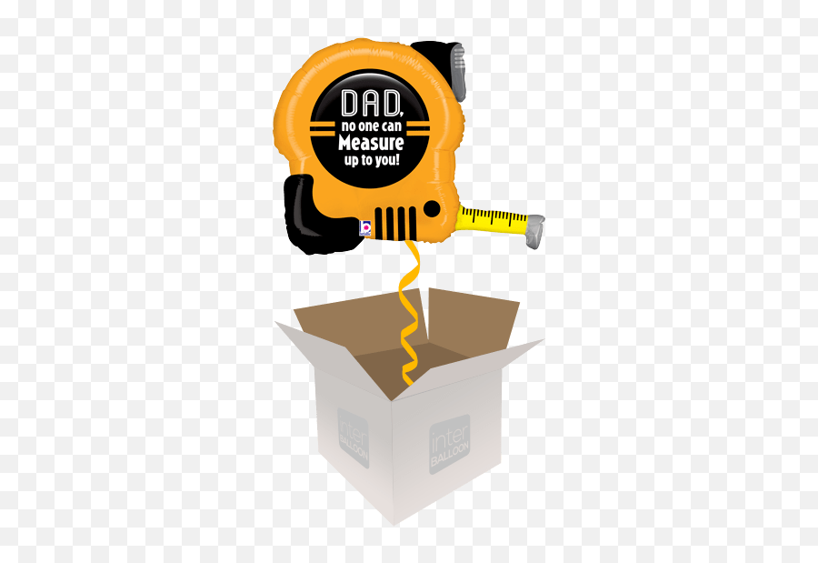 Dadu0027s Helium Balloons Delivered In The Uk By Interballoon - Cardboard Box Emoji,Diy Emoji Balloons