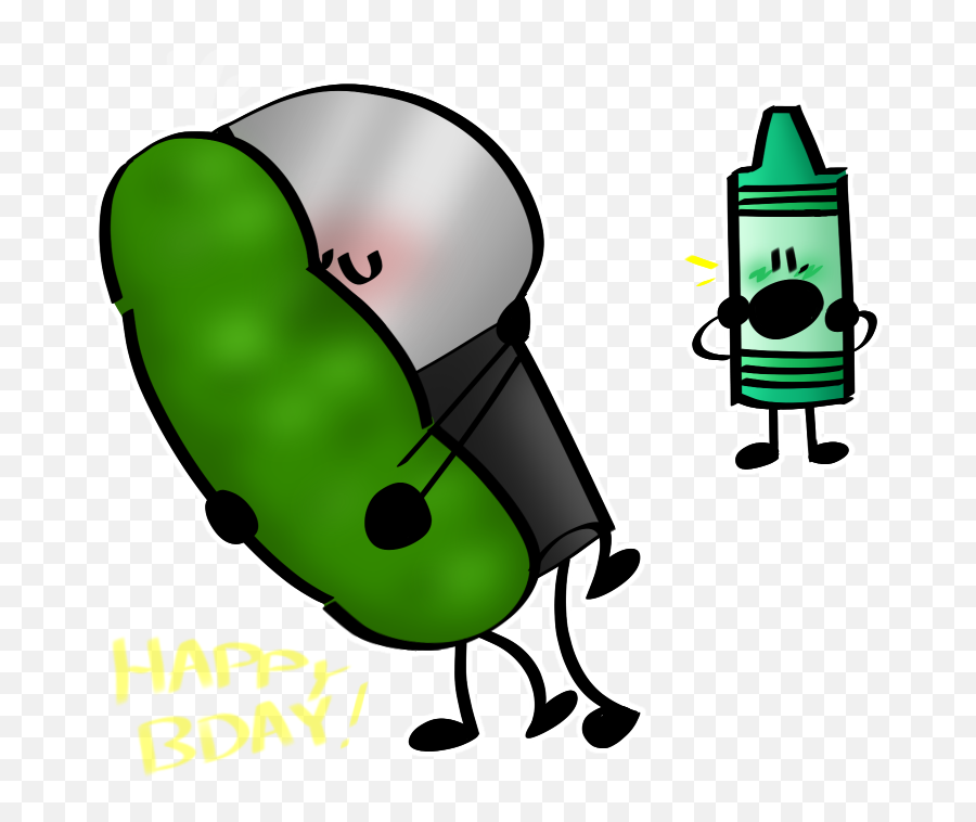 Wow I Canu0027t Believe The Real Knife And Pickle Went - Inanimate Insanity X Bfb Emoji,Knife Emoji Png