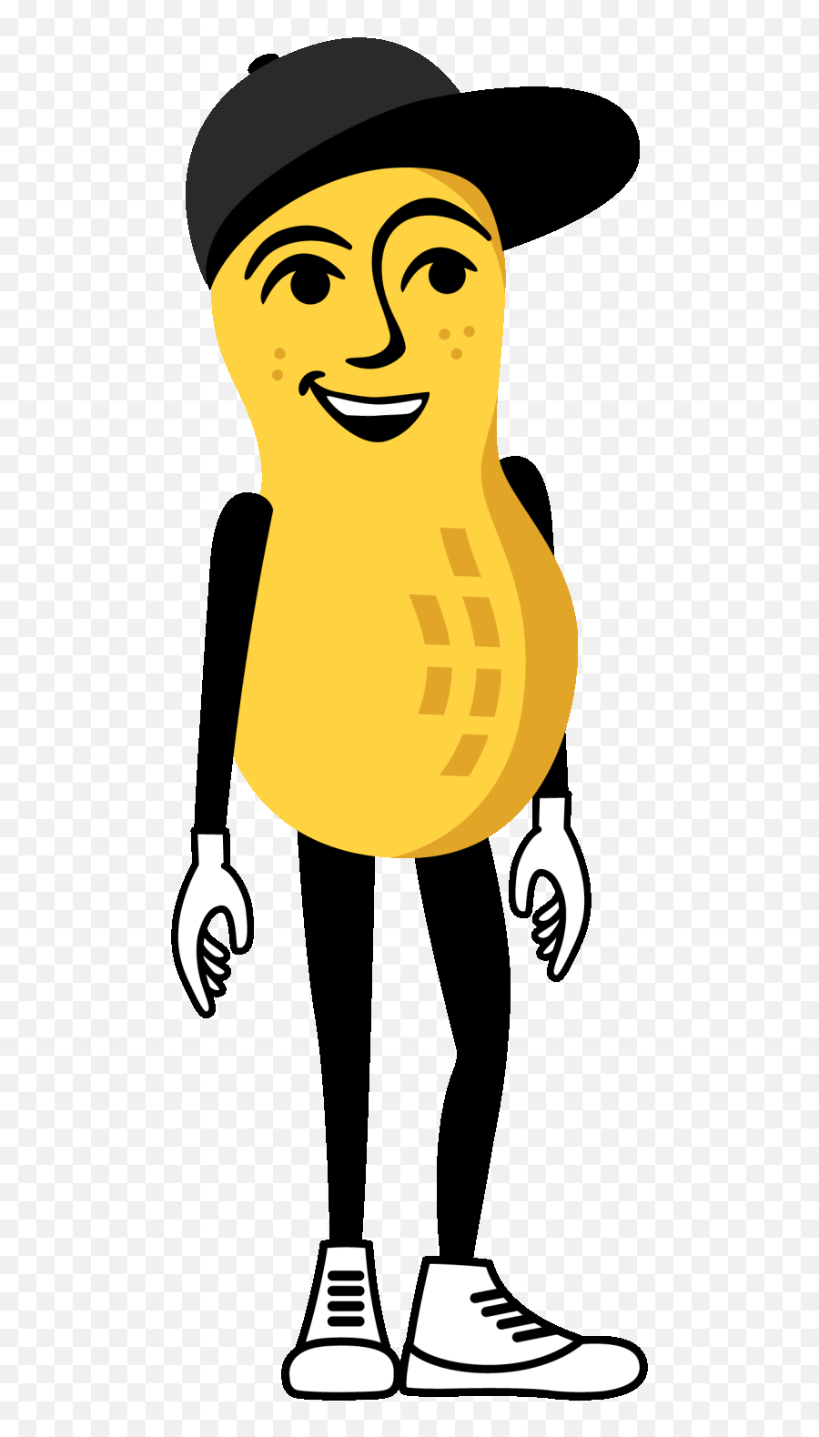 Dance Dancing Sticker By Mr Peanut For Ios Android Giphy Man - Mr Peanut Gif Emoji,Dancing Emoji For Iphone