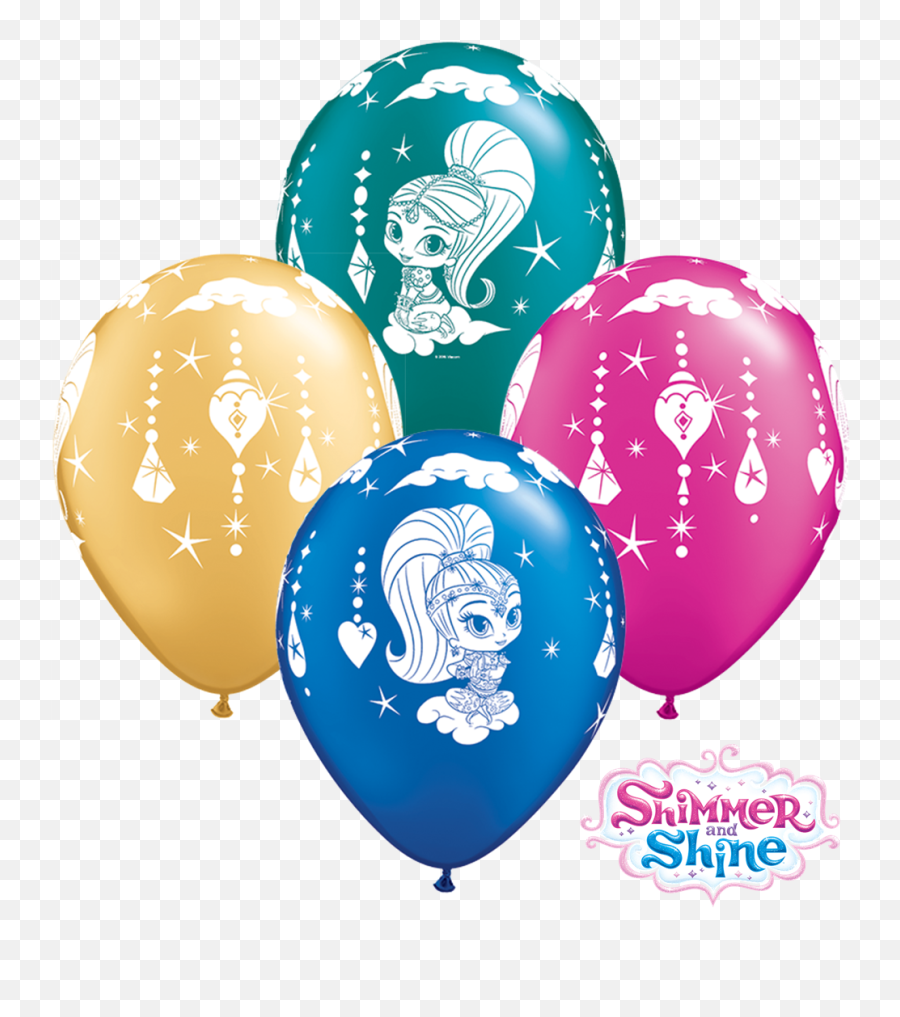 Balloon World - Shimmer And Shine Balloons Png Emoji,Emoji Balloons For Sale