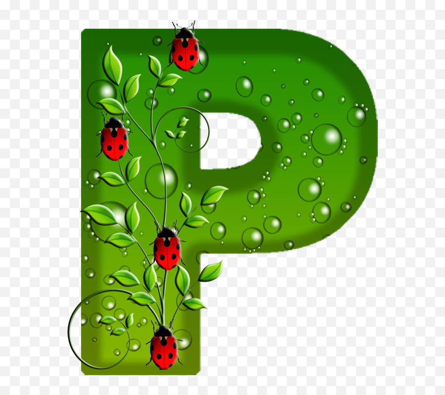 Ladybug Picnic - Letras Decoradas Con Mariquitas Emoji,Meg Disney Emojis