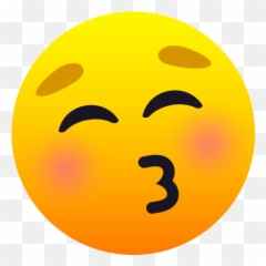 Emoji Cara Que Cora E Beija - Smiley Qui Rougit,Emoji Cora??o