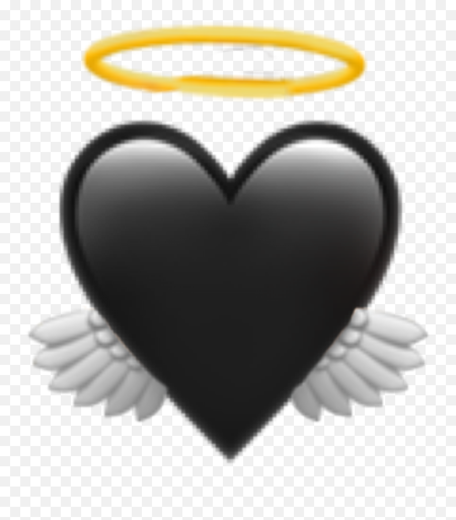 Sticker - Language Emoji,Black Angel Emoji