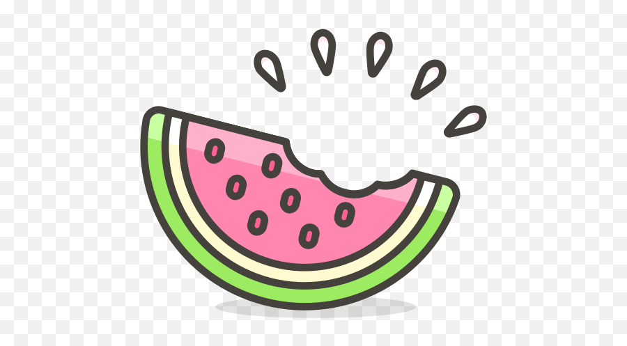 Watermelon Food Fruit Free Icon Of Another Emoji Icon Set - Water Melon Icon Png,Emoji Fruits