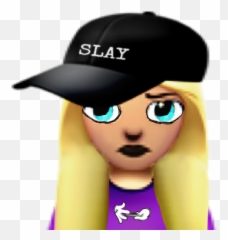 Download Free Png Download Emoji Emojiedit Edit Slay Cute - Slay Emoji,Queen Emoji Wallpaper