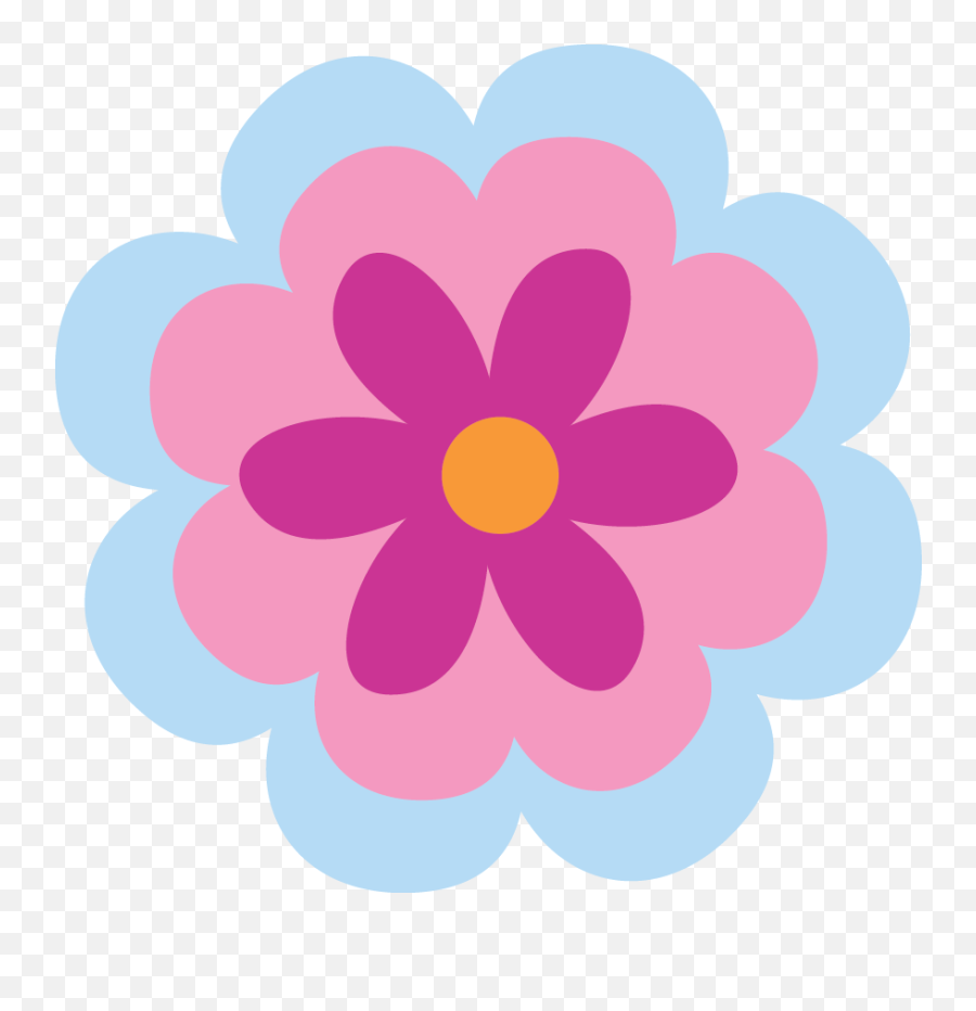 Flores De Buhos Png Clipart - Full Size Clipart 213438 Transparent Pastel Flower Clipart Emoji,Bizcochos Con Decoraciones De Emojis