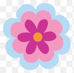 Flores De Buhos Png Clipart - Full Size Clipart 213438 Transparent Pastel Flower Clipart Emoji,Bizcochos Con Decoraciones De Emojis