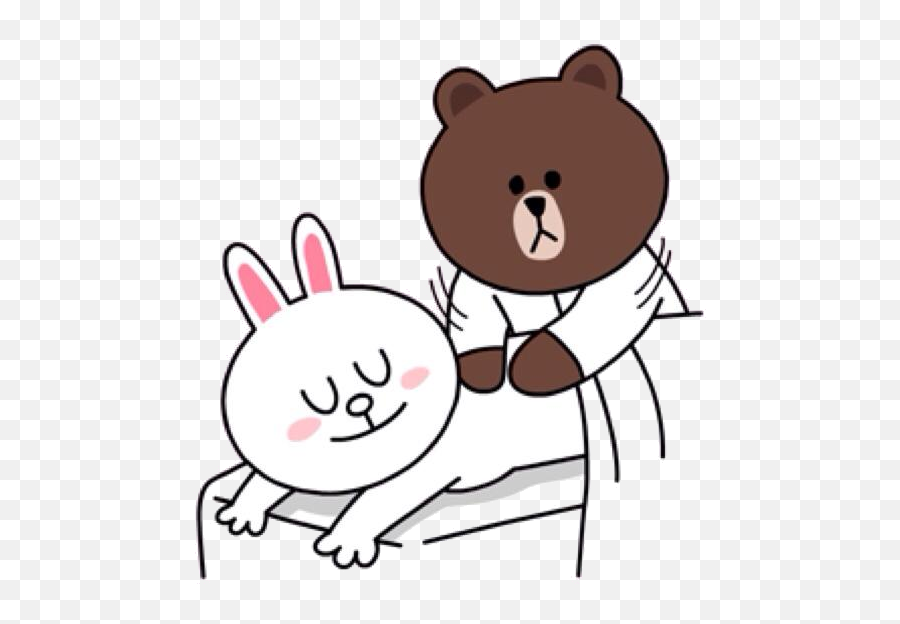 200 Image Ideas - Brown Cony Massage Emoji,(ttm) Emoticon