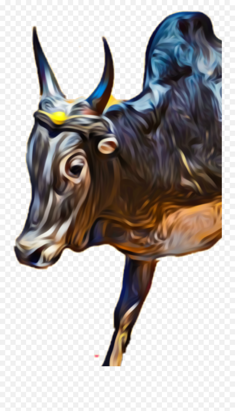 Jallikattu Bull Images Hd Download Sticker By Sandy - Jallikattu Png Images Hd Emoji,Bull Emoji