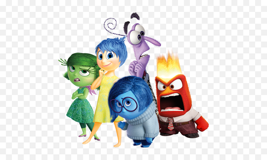 Inside Out Characters Hd No Background - Inside Out Movie Png Emoji,Inside Out Emoji