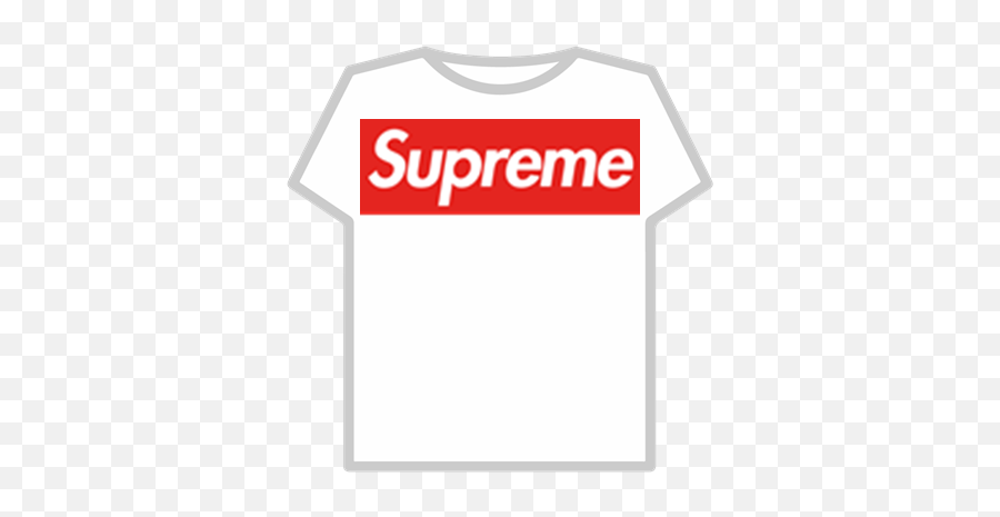 Robux T Shirt Roblox - Supreme Logo T Shirt Png Roblox Emoji,Emoji Roblox Shirt