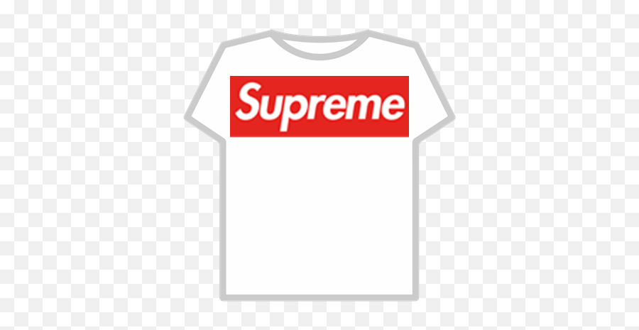 Supreme Logo - Roblox Roblox Free T Shirt Png,Addidas Logo - free