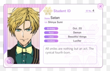 Demon Obsessed In 2021 Demon Cynical Cute Emoji - Obey Me Satan Student Id,Mystic Messenger Jumin Han Emojis