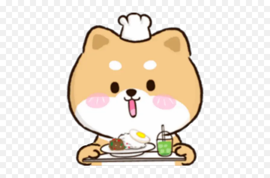 Sticker Maker - Shibung And Bingsu Love 2 Happy Emoji,Eat Cat Emojis