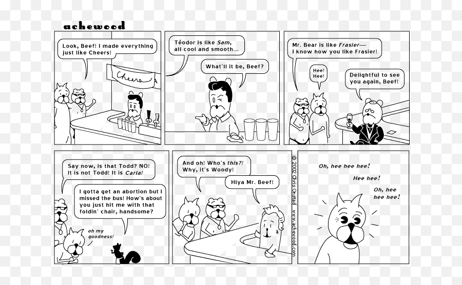 Pyf Funny Comics - The Something Awful Forums Achewood Roast Beef Hee Hee Emoji,Nedroid Most Emojis